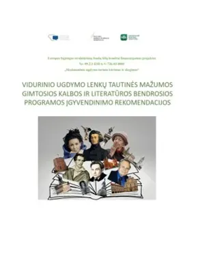 Vidurinio ugdymo lenkų tautinės mažumos gimtosios kalbos ir literatūros bendrosios programos įgyvendinimo rekomendacijos