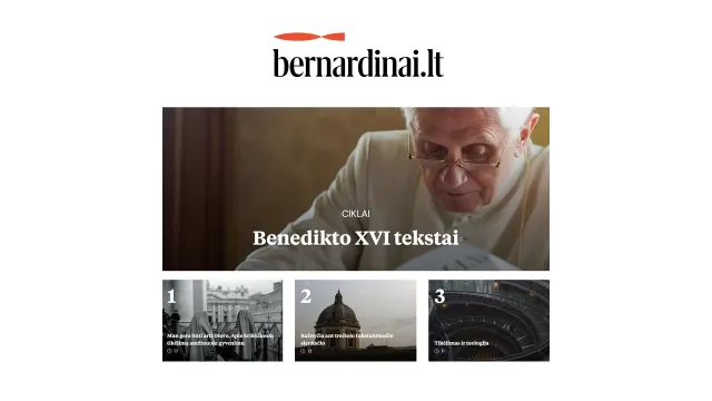 Benedikto XVI tekstai