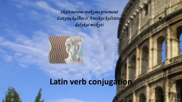 „Latin verb conjugation“